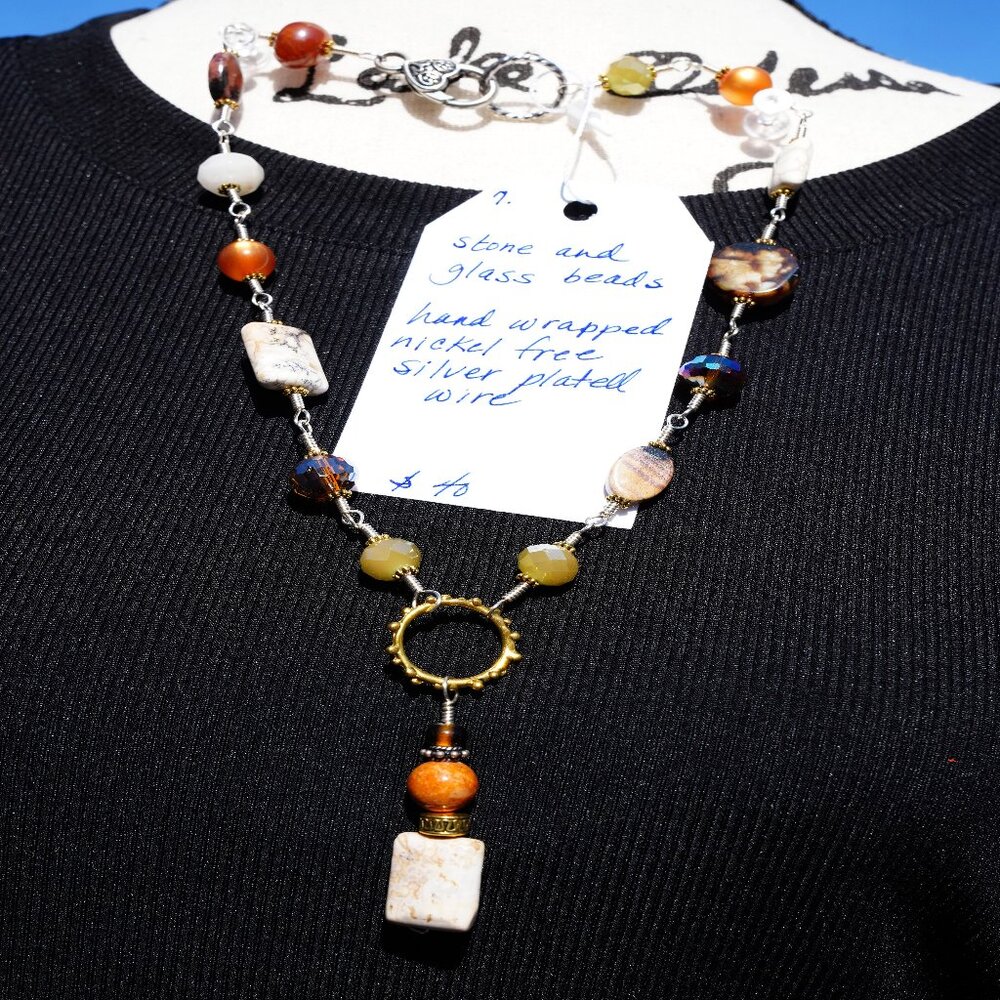 Hand crafted neckace